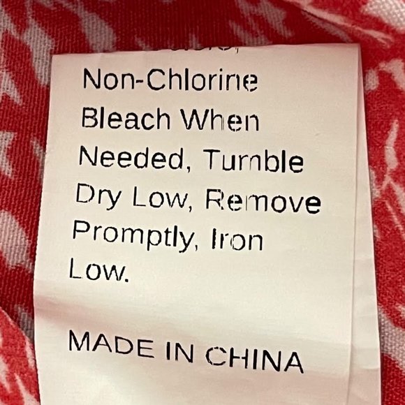 Shein Medium Red Floral Front Wrap Mini Dress - Picture 7 of 7